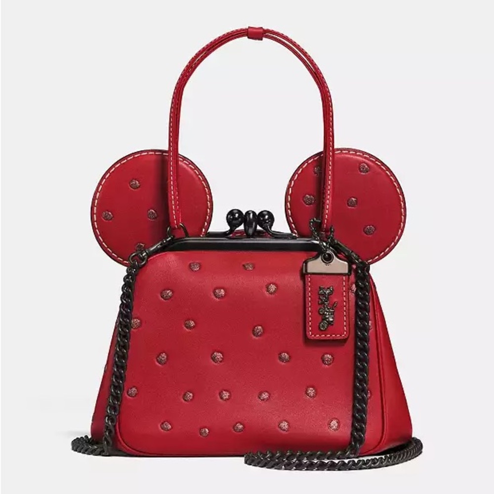 COACH x Disney | Minnie Mouse Kisslock Bag